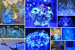 20-LED 2m Seed Light String - Blue