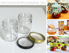 Mini Preserve Jars