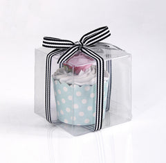 Clear Cube Favour Box