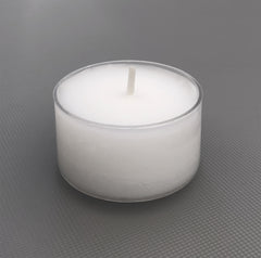 50 Pack of Clear Case Tealight Candles 7+ Hr