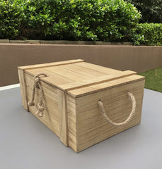 Wooden Chest Wishing Well