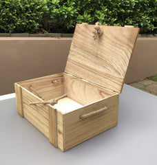 Wooden Chest Wishing Well