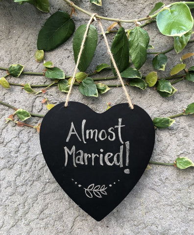 Hanging Heart Chalkboard