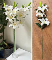 Artificial Stargazer Lily Stem