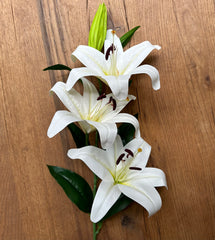 Artificial Stargazer Lily Stem