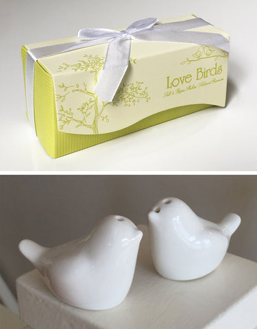 Lovebird Salt & Pepper Shakers