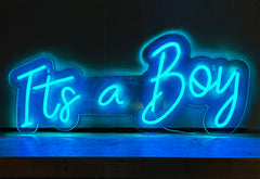 It's a Boy Neon Style Sign