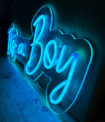 It's a Boy Neon Style Sign