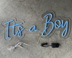 It's a Boy Neon Style Sign