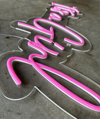 It's a Girl Neon Style Sign