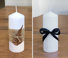 Wax Pillar Candles