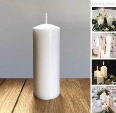 Wax Pillar Candles