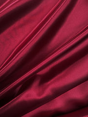 Dark Red 9m Satin Roll 140cm Wide