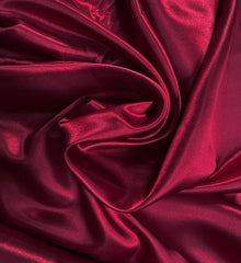 Dark Red 9m Satin Roll 140cm Wide