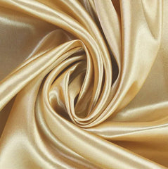 Gold 9m Satin Roll 140cm Wide