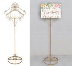 Metal Signage Stand