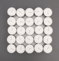 50 Pack of Tealight Candles 7+ Hr