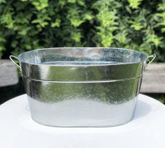 Oval Galvanised Bucket Tub