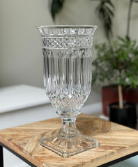 Chunky Glass Vase 32cm