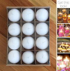 12 Pack of Floating Candles