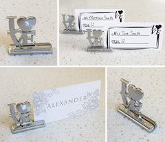 LOVE Place Card Holder