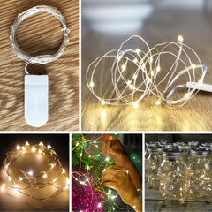 20-LED 2m Seed Light String - Warm White