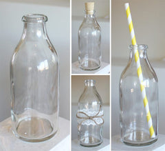 Retro Mini Milk Bottle