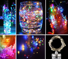 2m Submersible LED Light String - Multi Colour