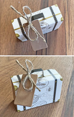 Vintage Style Suitcase Favour Box