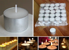 50 Pack of Tealight Candles 7+ Hr