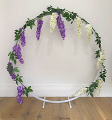 Artificial Purple Wisteria Garland 1.8m