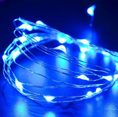 20-LED 2m Seed Light String - Blue