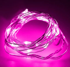 20-LED 2m Seed Light String - Pink